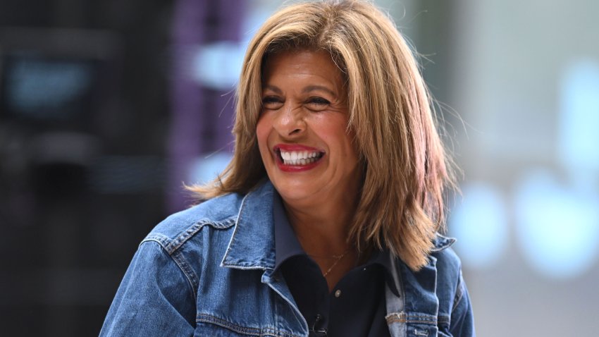 NEW YORK, NY – SEPTEMBER 06:  Hoda Kotb is seen on the NBC Today Show at Rockefeller Plaza on September 06, 2024 in New York City.  (Photo by NDZ/Star Max/GC Images)