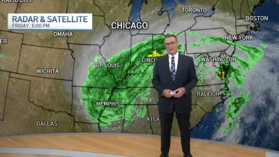 CHICAGO FORECAST: Rainy, windy Saturday in store