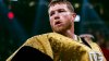 What time is the Canelo Álvarez fight Saturday, and who is he fighting?
