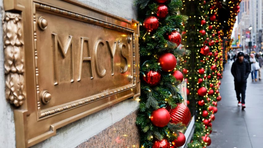 A Macy’s store is seen at Herald Square on December 11, 2023 in New York City.