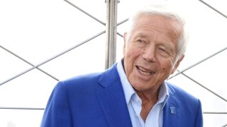 Robert Kraft, owner of the NFL’s New England Patriots and founder of the Foundation to Combat Antisemitism, in New York City on Oct. 7, 2024.