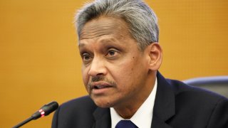 Abdul Rasheed Ghaffour, governor of Bank Negara Malaysia, during a news conference at Sasana Kijang Center, which houses Bank Negara Malaysia facilities, in Kuala Lumpur.