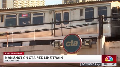 ‘Major delays' impact CTA Red Line trains after man shot in Edgewater