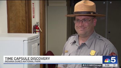 Contractors working at Indiana Dunes National Park discover time capsule from 1941