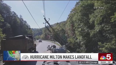 Hurricane Milton makes landfall in Florida, over 1 million homes, businesses without power