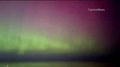 Northern lights put on rare dazzling show over Chicago