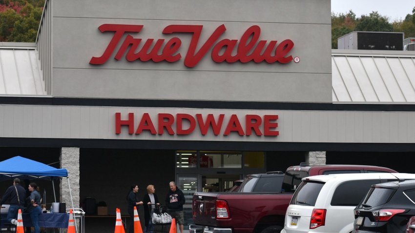 Front of True Value hardware store