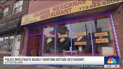 Investigation underway after man killed, another wounded in shooting near Little Village restaurant