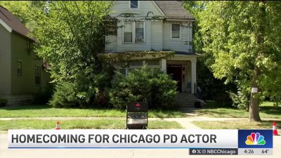 Chicago P.D. actor receives homecoming with filming in Harvey