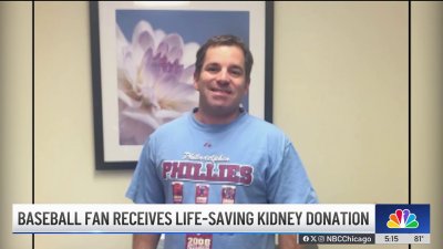 After long search, local baseball fan receives life-saving kidney donation