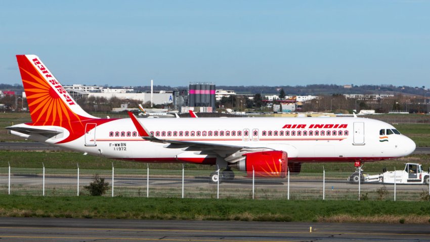 Air India plane.