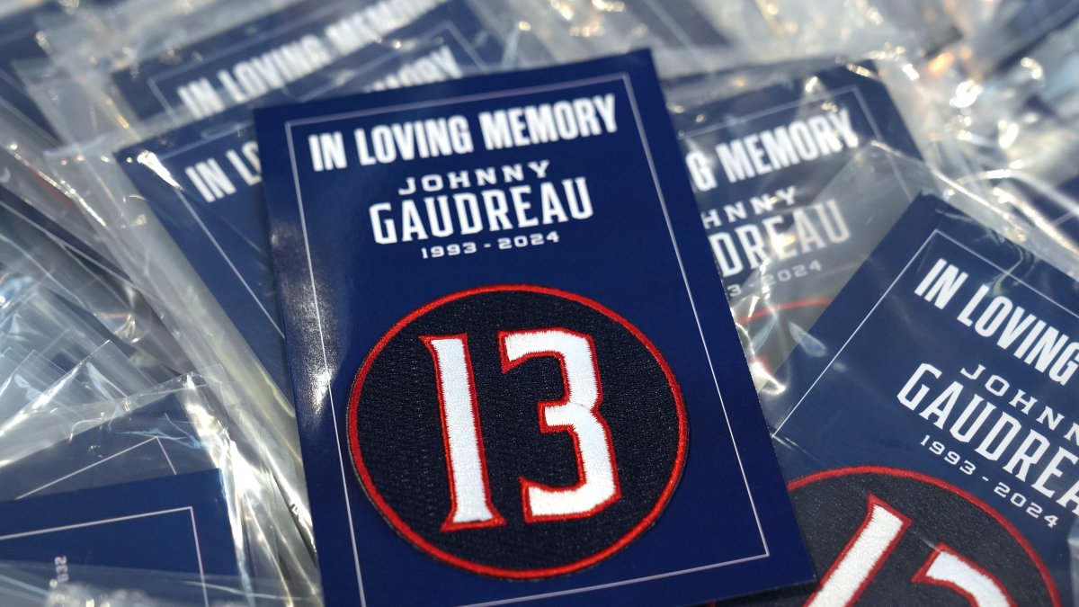 How the Blue Jackets honored Johnny Gaudreau in home opener