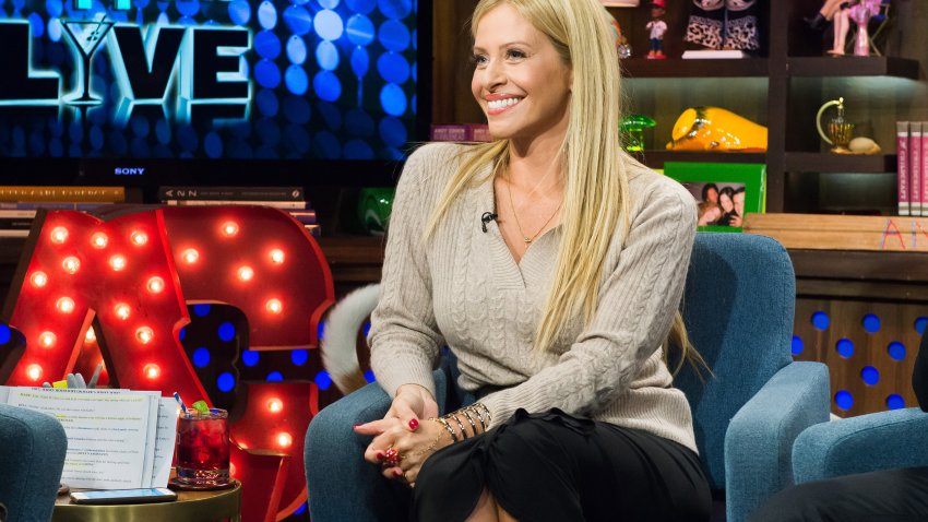 WATCH WHAT HAPPENS LIVE — Pictured: Dina Manzo — (Photo by: Charles Sykes/Bravo/NBCU Photo Bank/NBCUniversal via Getty Images)