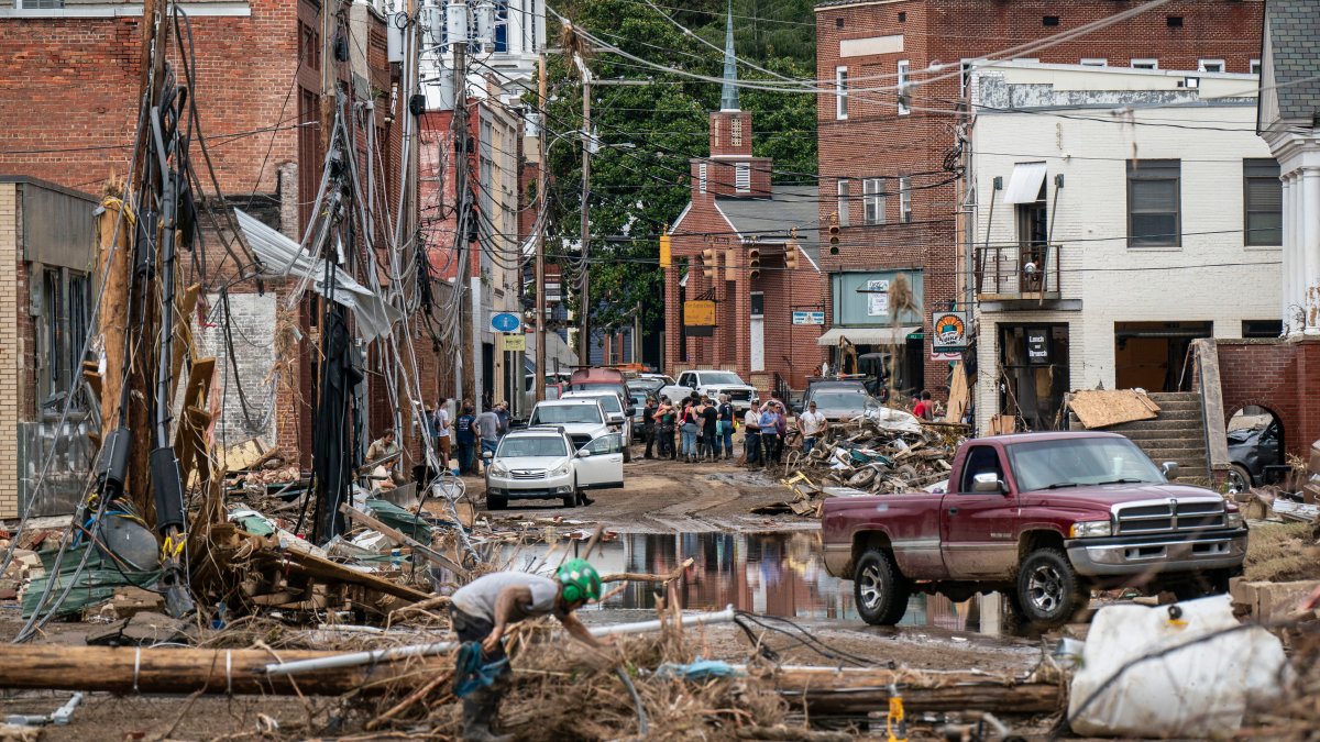 Helene death toll rises as Biden plans to visit devastated Carolina – NBC Chicago