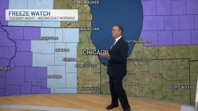 Monday evening forecast: Coldest weather of season coming