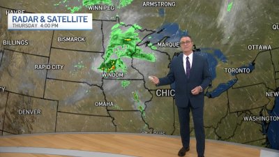 CHICAGO FORECAST: Overnight rain ahead of seasonal Friday