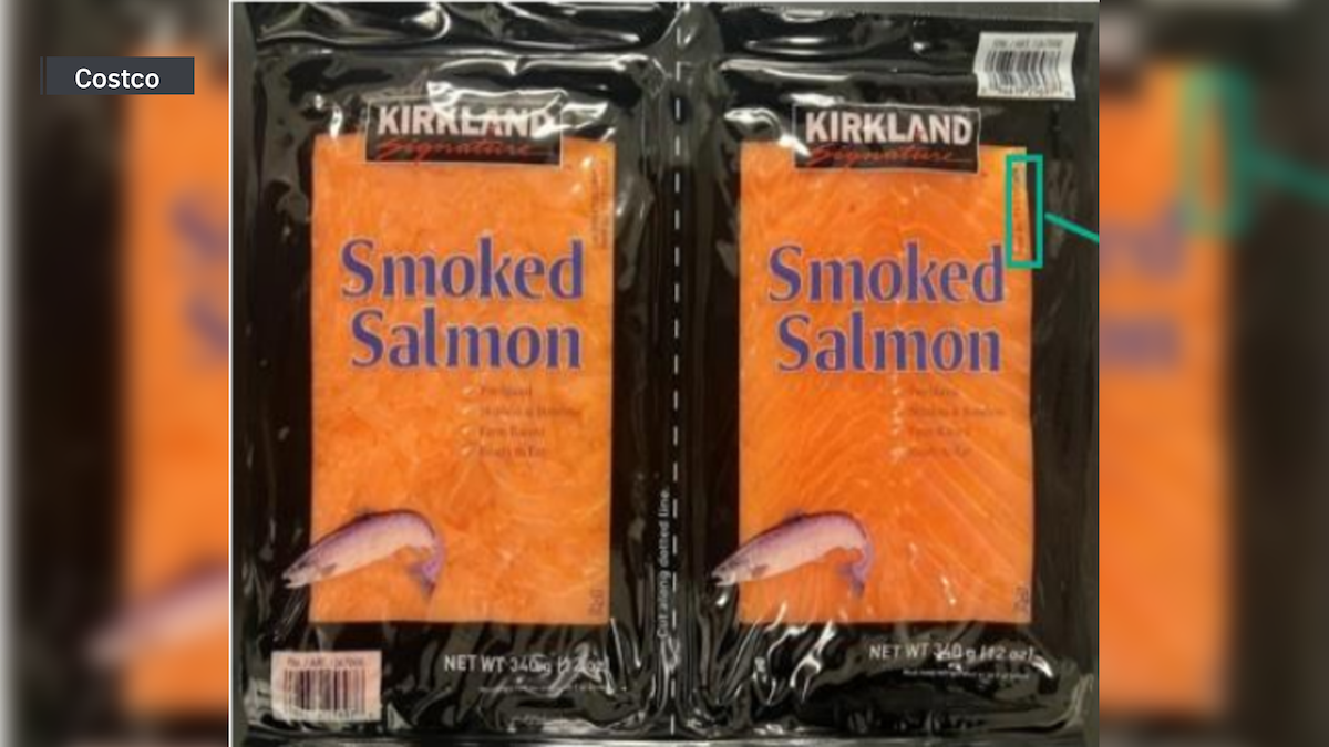 Costco Recalls Kirkland Signature Smoked Salmon over listeria risk