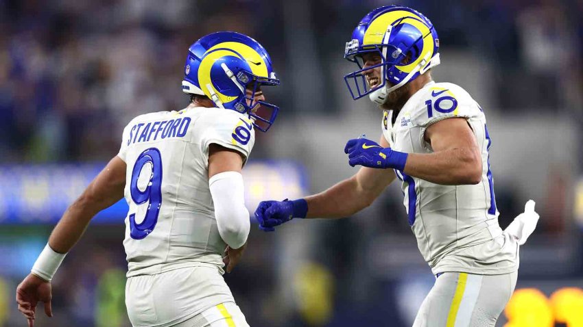 Matthew Stafford and Cooper Kupp