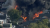 Whiting, Indiana, home engulfed by large fire