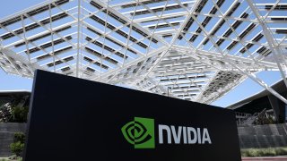 Nvidia’s headquarters in Santa Clara, California.