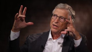 Bill Gates, co-chairman of the Bill and Melinda Gates Foundation, during a Bloomberg Television interview in London, UK, on Wednesday, June 26, 2024. 