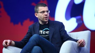 PayPal Inc. co-founder and Affirm’s CEO Max Levchin on center stage during day one of Collision 2019 at Enercare Center in Toronto, Canada.