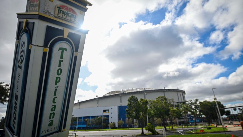 The dome of Tropicana Field