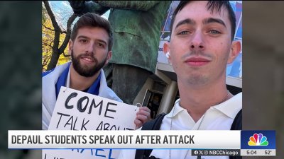 ‘It was a horrendous crime': 2 Jewish students attacked at DePaul University speak out after being targeted