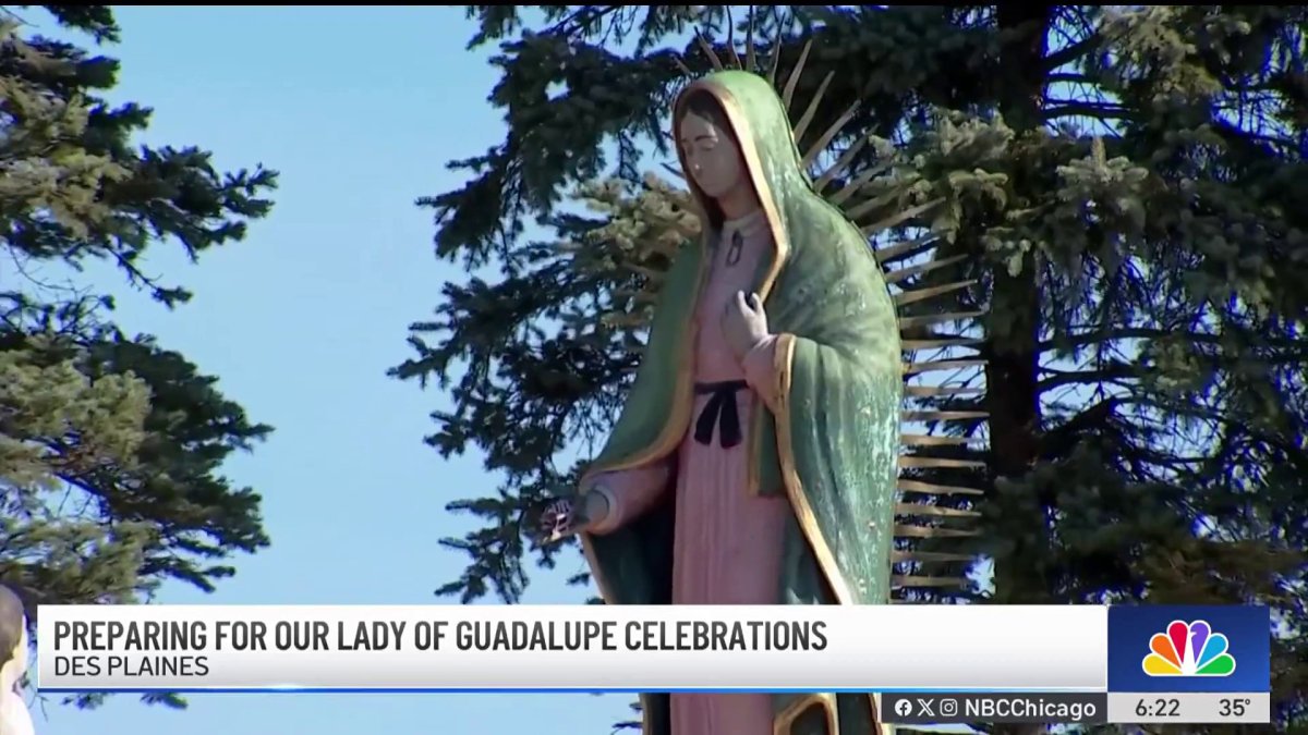 Preparations begin for Our Lady of Guadalupe celebrations – NBC Chicago