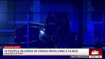 14 injured, 4 critically in crash involving CTA bus, 2 cars on South Side