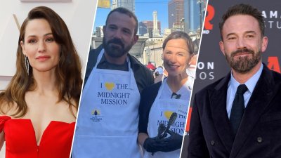 Ben Affleck and Jennifer Garner reunited to volunteer on Thanksgiving