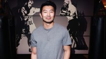 ARLINGTON, TEXAS - NOVEMBER 15: Simu Liu attends Netflix: Jake Paul vs. Mike Tyson at AT&T Stadium on November 15, 2024 in Arlington, Texas. (Photo by Matt Winkelmeyer/Getty Images for Netflix © 2024)