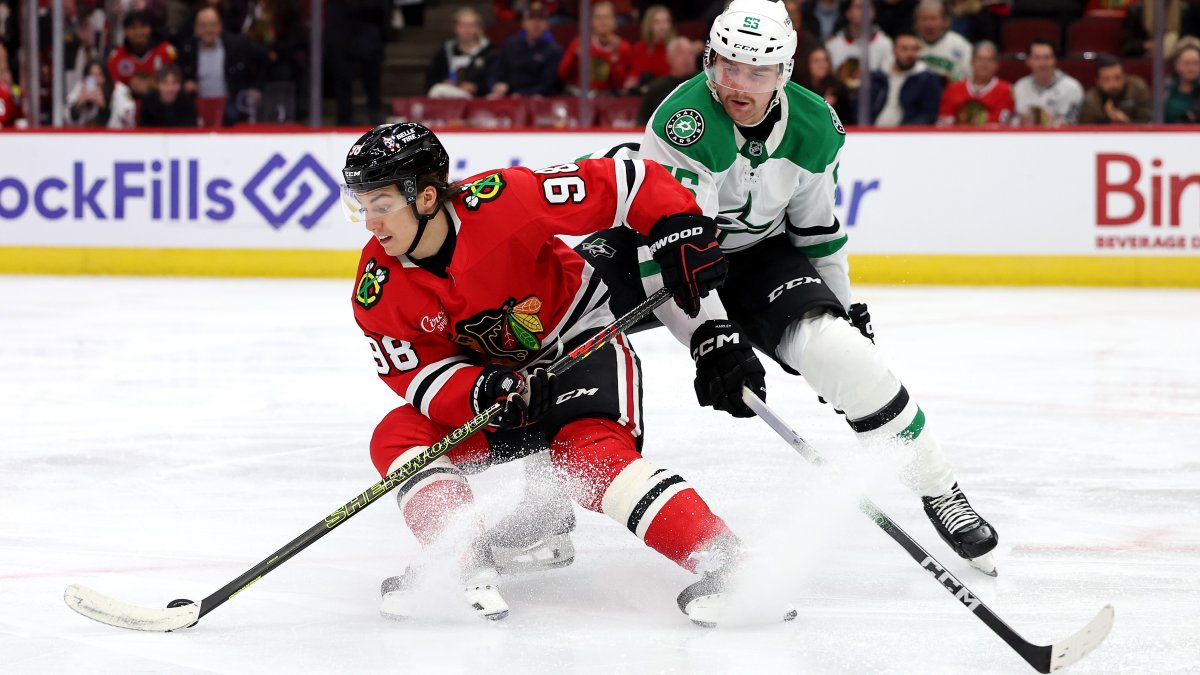 Blackhawks GM Kyle Davidson looks for improvement from team after firing of Luke Richardson