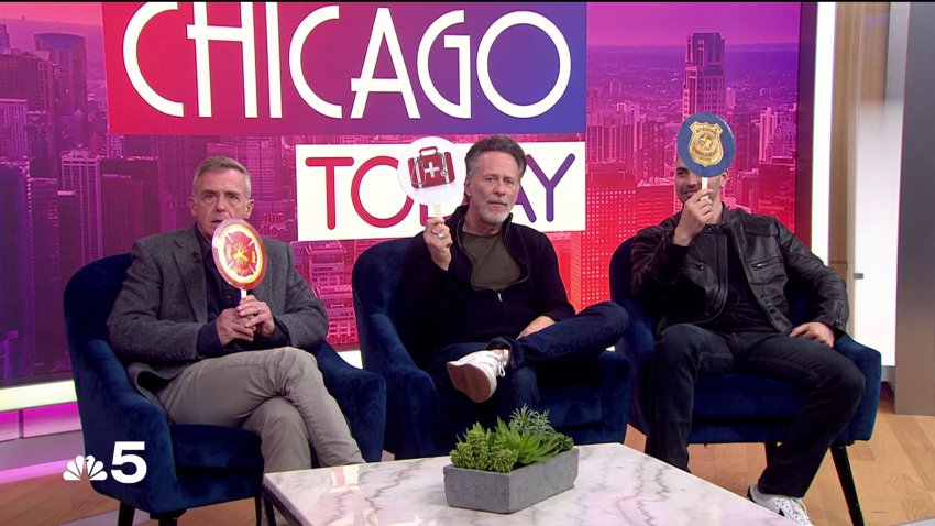 David Eigenberg, Stefan Weber, and Ben Aguilera Play OneChicago Crossover Trivia on ‘Chicago Today’