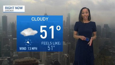 CHICAGO FORECAST: Mild, Drizzle or Light Showers Through The Afternoon