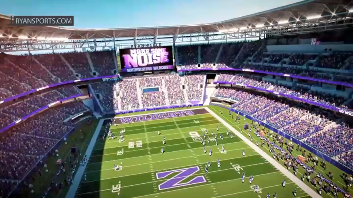 Renderings of Northwestern University’s $850M Ryan Field released – NBC ...