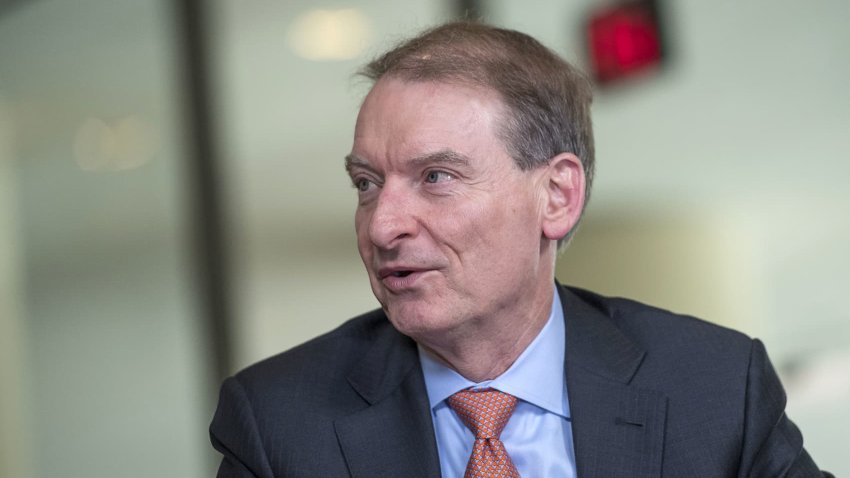 Paul Atkins, founder and chief executive officer of Patomak Global Partners LLC, speaks during a Bloomberg Television interview at the Milken Institute Global Conference in Beverly Hills, California, U.S., on Monday, May 1, 2017. 