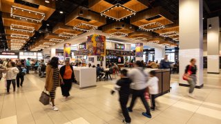 Brookfield Properties gave the Staten Island Mall’s food court a facelift in 2018, with an upgraded look and new restaurants.