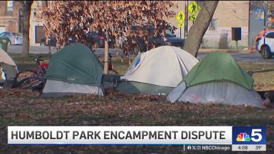 Dispute continues between advocates, officials on Humboldt Park encampment