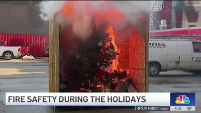 Chicago Fire Department stresses importance of holiday fire safety