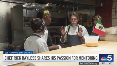 Celebrity chef Rick Bayless shares passion for mentorship