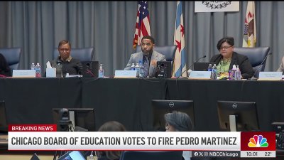 Chicago Board of Education votes to fire CPS CEO Pedro Martinez