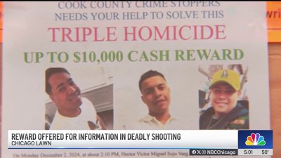 Cook County Crime Stoppers hopes to drum up leads in unsolved Chicago Lawn triple homicide