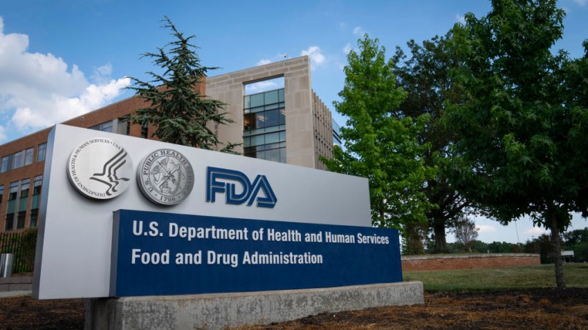 Food And Drug Administration sign