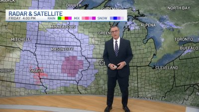 Chicago Forecast: Milder temperatures, rain expected Saturday