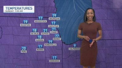 CHICAGO FORECAST: Not As Cold Sunday