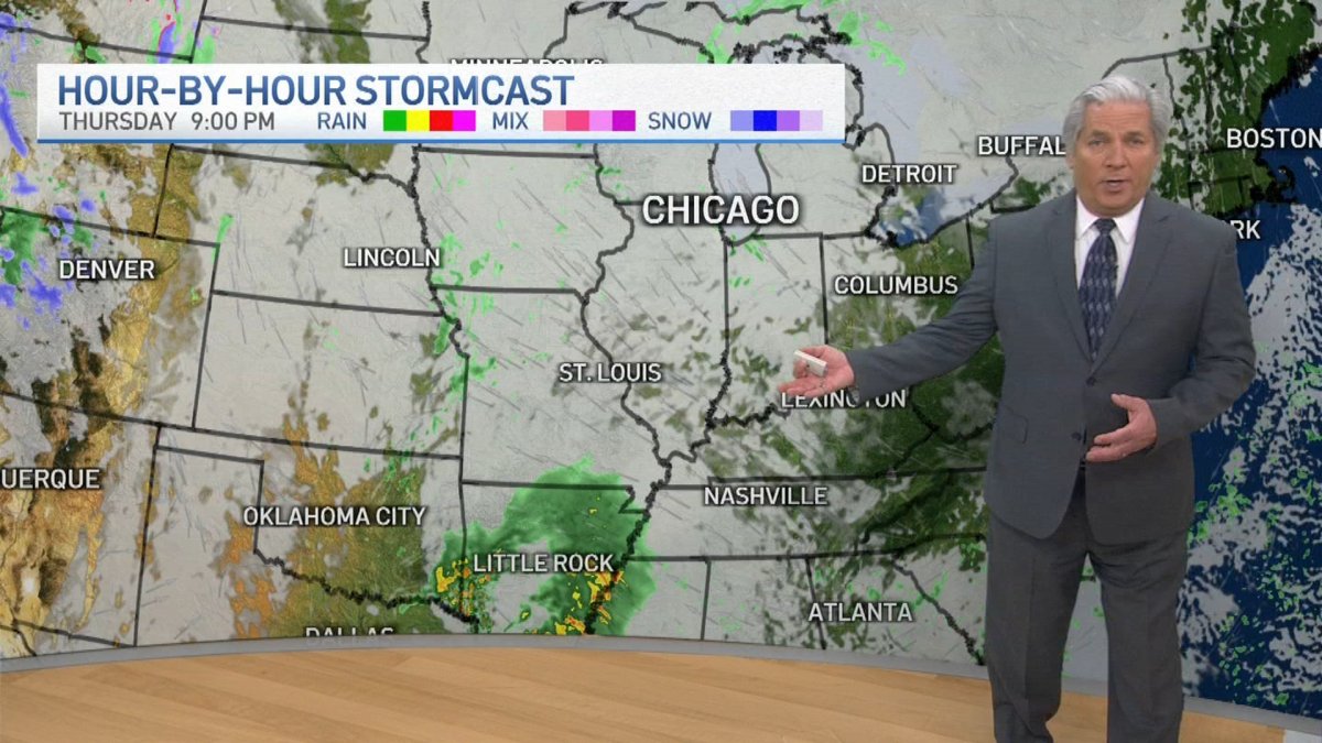 Chicago’s Forecast: Rain and More Rain on Friday – NBC Chicago