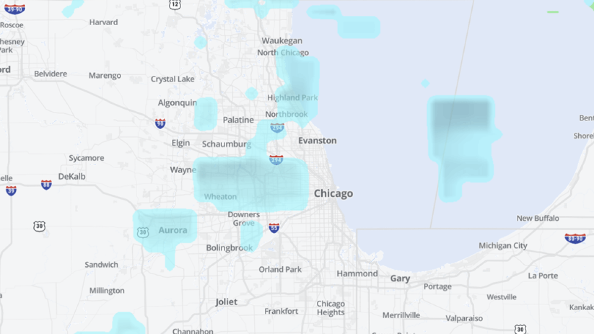 Live weather radar: Track potential snow as system eyes Chicago area