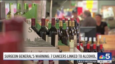 Surgeon General notes 7 cancers linked to alcohol consumption