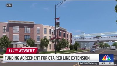 Funding agreement reached for extension of CTA Red Line